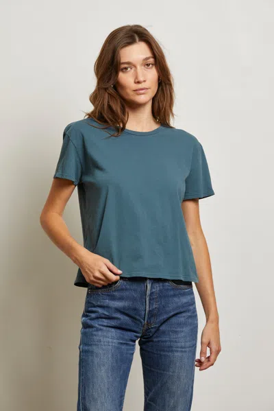 Perfect White Tee Harley In Gray