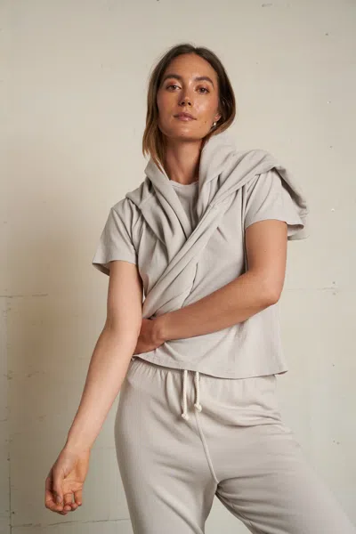 Perfect White Tee Harley In Silver