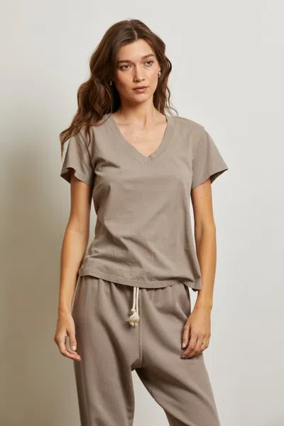 Perfect White Tee Hendrix In Brown