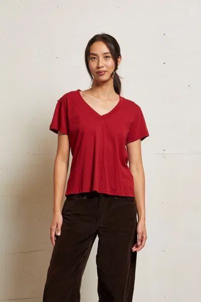 Perfect White Tee Hendrix In Red