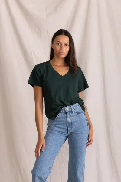 Perfect White Tee Hendrix In Green