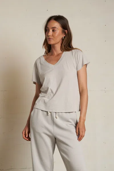 Perfect White Tee Hendrix In Silver