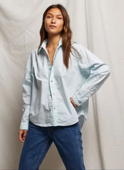 Perfect White Tee James In Blue