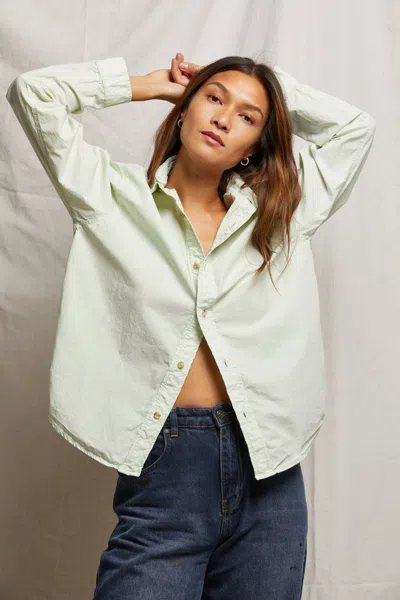 Perfect White Tee James In Green