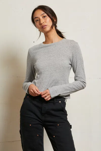 Perfect White Tee Jamie In Gray