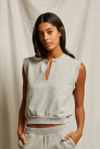 Perfect White Tee Sloane In Gray