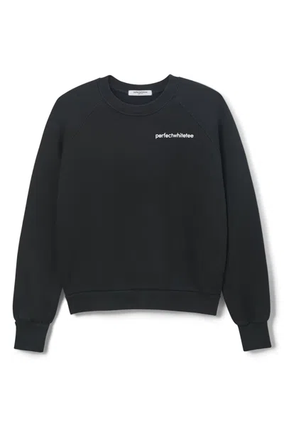 Perfect White Tee You Are Perfect Sweatshirt In Black