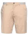 Perfection Man Shorts & Bermuda Shorts Beige Size 44 Cotton, Nylon, Elastane