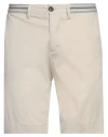 Perfection Man Shorts & Bermuda Shorts Light Grey Size 30 Cotton, Nylon, Elastane In Grey