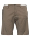 Perfection Man Shorts & Bermuda Shorts Military Green Size 38 Cotton, Nylon, Elastane