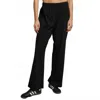 Perfectwhitetee Adele Pants In True Black In Black