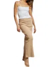 PERFECTWHITETEE AJA SKIRT IN SAND DUNE