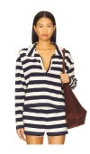 Perfectwhitetee Alison Tennesse Polo Top In Multi