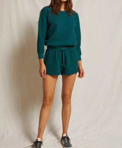 Perfectwhitetee Allman Sweatshirt In Evergreen In Green