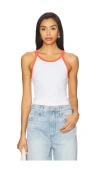 Perfectwhitetee Athletic Color Block Tank