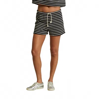 Perfectwhitetee Bennie Short In Blue In Black