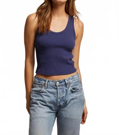 Perfectwhitetee Blondie Tank In Dusk In Multi