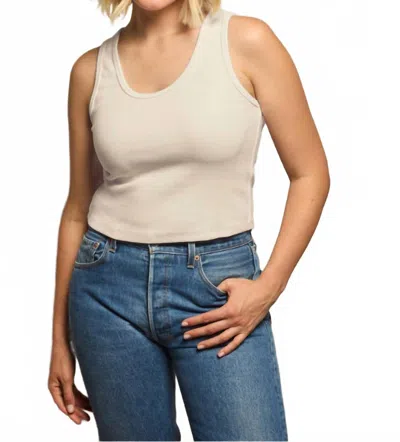 Perfectwhitetee Blondie Tank Top In Sugar In Multi