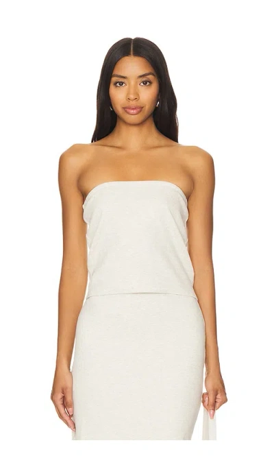Perfectwhitetee Blondie Tube Top In Oatmeal