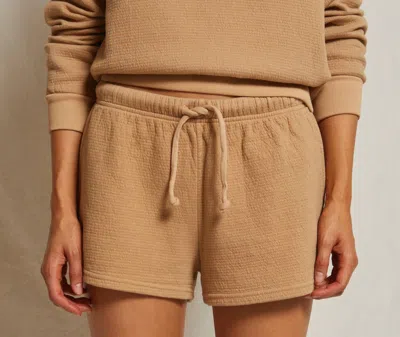 Perfectwhitetee Bonham Military Short In Dune In Multi