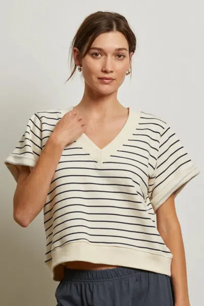 Perfectwhitetee Briggs Stripe In Multi