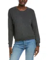 Perfectwhitetee Brushed Thermal Raglan Sweatshirt In Gray