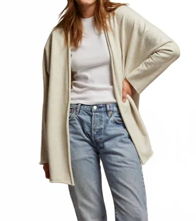 Perfectwhitetee Celeste Cardigan In Oatmeal