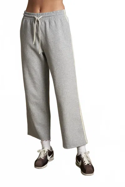 Perfectwhitetee Claud Pureform Cropped Pants In Heather Grey In Gray