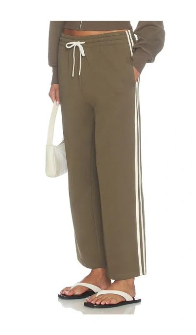 Perfectwhitetee Claud Travel Track Pant In Green