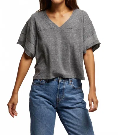 Perfectwhitetee Coco T-shirt In Heather Grey In Gray
