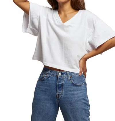 Perfectwhitetee Coco T-shirt In White In Multi