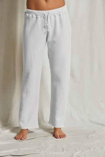 Perfectwhitetee Collins Fleece Sweatpants In White