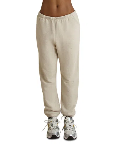 Perfectwhitetee Cotton Speckled Jogger Pants In Neutral