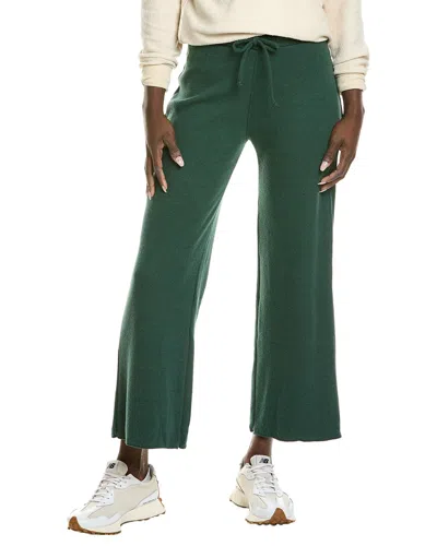 Perfectwhitetee Cozy Rib Wide Leg Pant In Green