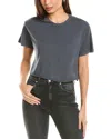 Perfectwhitetee Cropped T-shirt In Grey