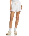 Perfectwhitetee Summer Loop Terry Sweat Shorts White In White