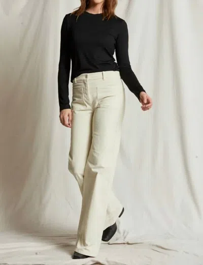Perfectwhitetee Dionne Tee Top In Black