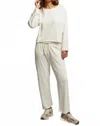 Perfectwhitetee Drew Beach Jogger In Natural