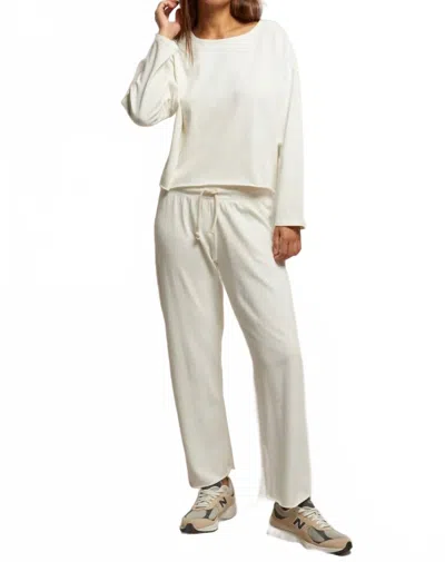 Perfectwhitetee Drew Beach Jogger In Natural