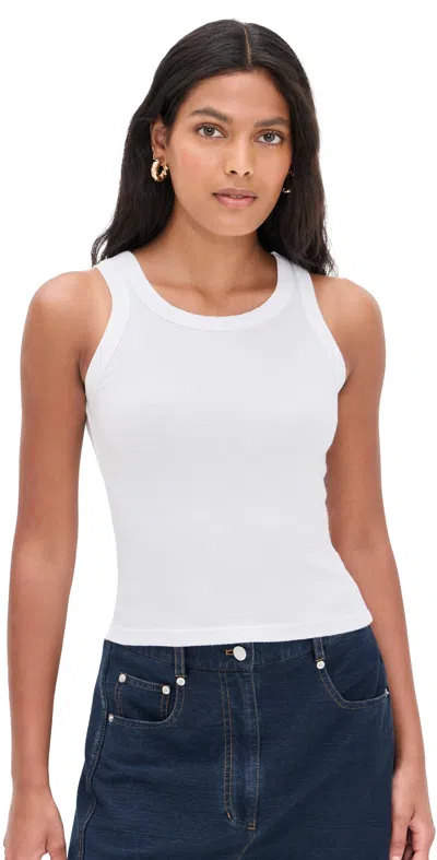 Perfectwhitetee Elle Rib Tank White