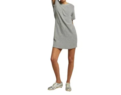 Perfectwhitetee Emelia Mini Dress In Heather Grey In Gray