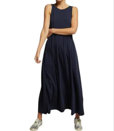 Perfectwhitetee Eva Dress In Navy In Blue