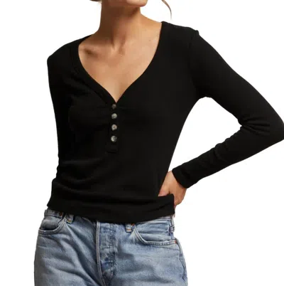 Perfectwhitetee Evangeline Sweater In Black