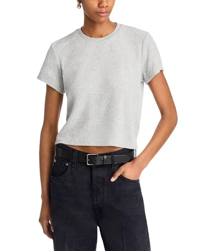 Perfectwhitetee Eve Tee In Heather Grey