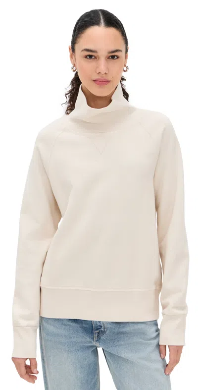 Perfectwhitetee Faris Oversized Turtleneck Pullover Sugar