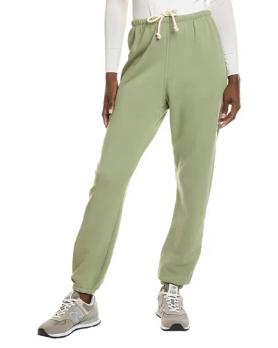 Perfectwhitetee Fleece Easy Sweatpant In Green