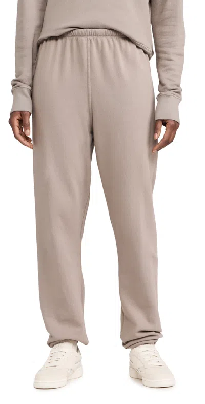 Perfectwhitetee French Terry Easy Sweatpants Mushroom