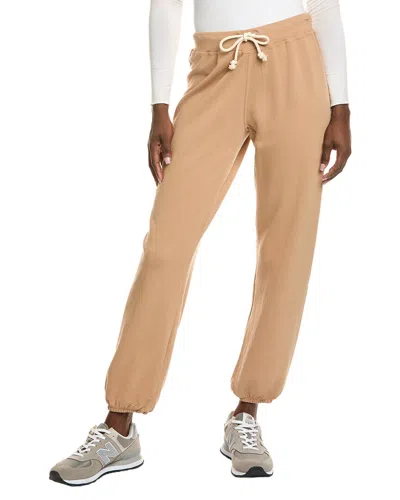 Perfectwhitetee French Terry Jogger Pant In Brown