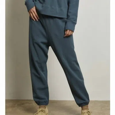 Perfectwhitetee French Terry Pull-on Sweatpants In Slate In Gray
