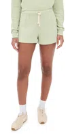 Perfectwhitetee French Terry Sweat Shorts Pistachio